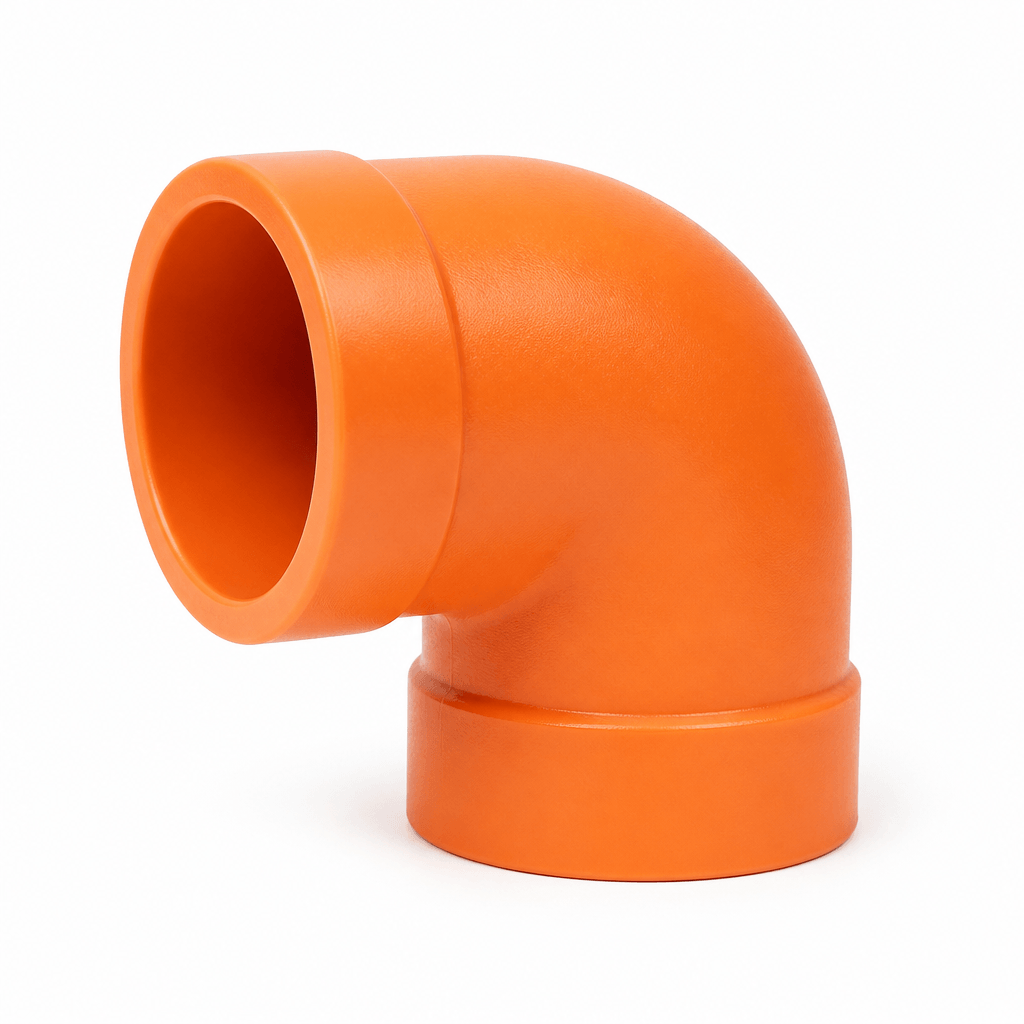 Codo 90° CPVC naranja BlazeMaster