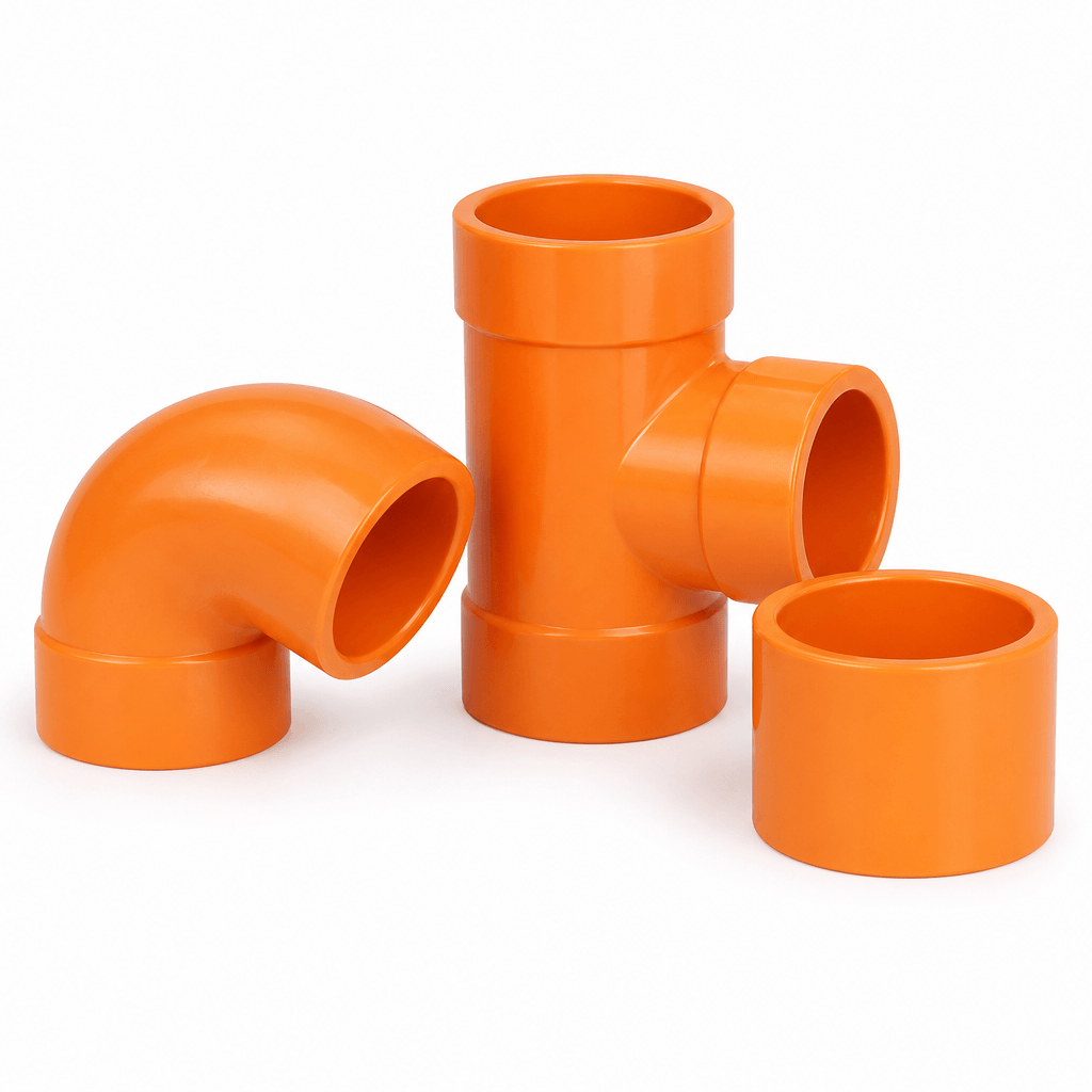 Conexiones CPVC naranja BlazeMaster