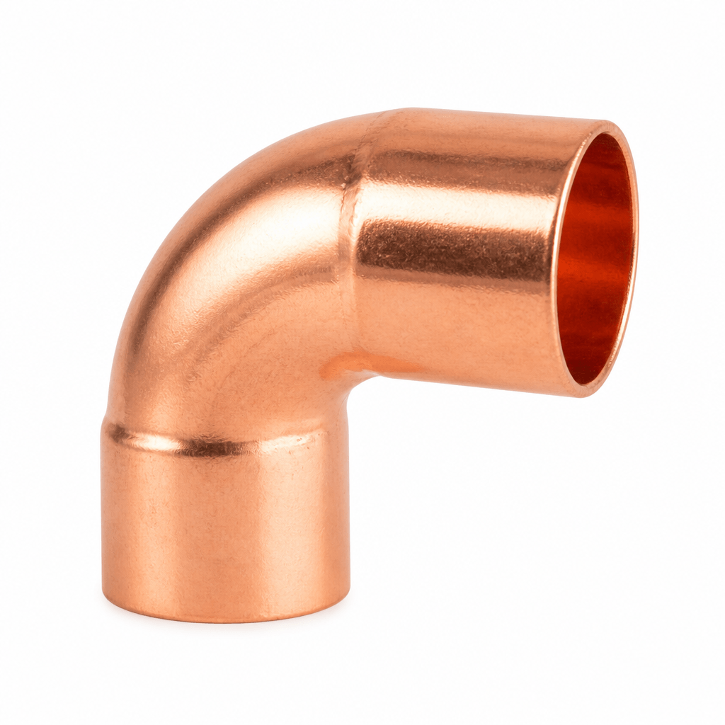 Codo 90° de cobre soldable