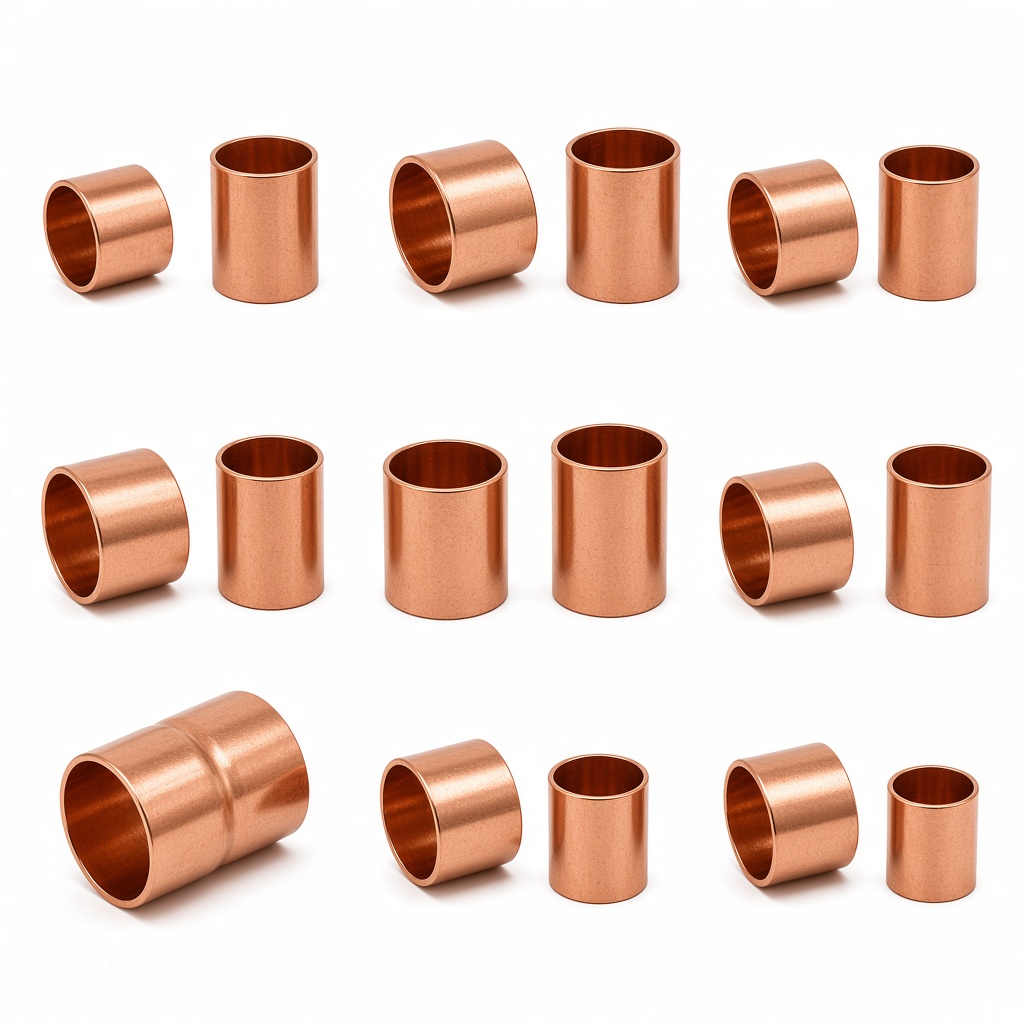 Cople de cobre soldable