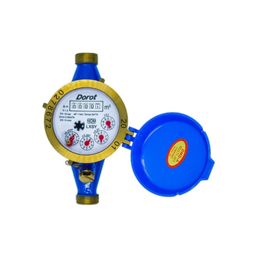 Medidor de agua Dorot de chorro múltiple