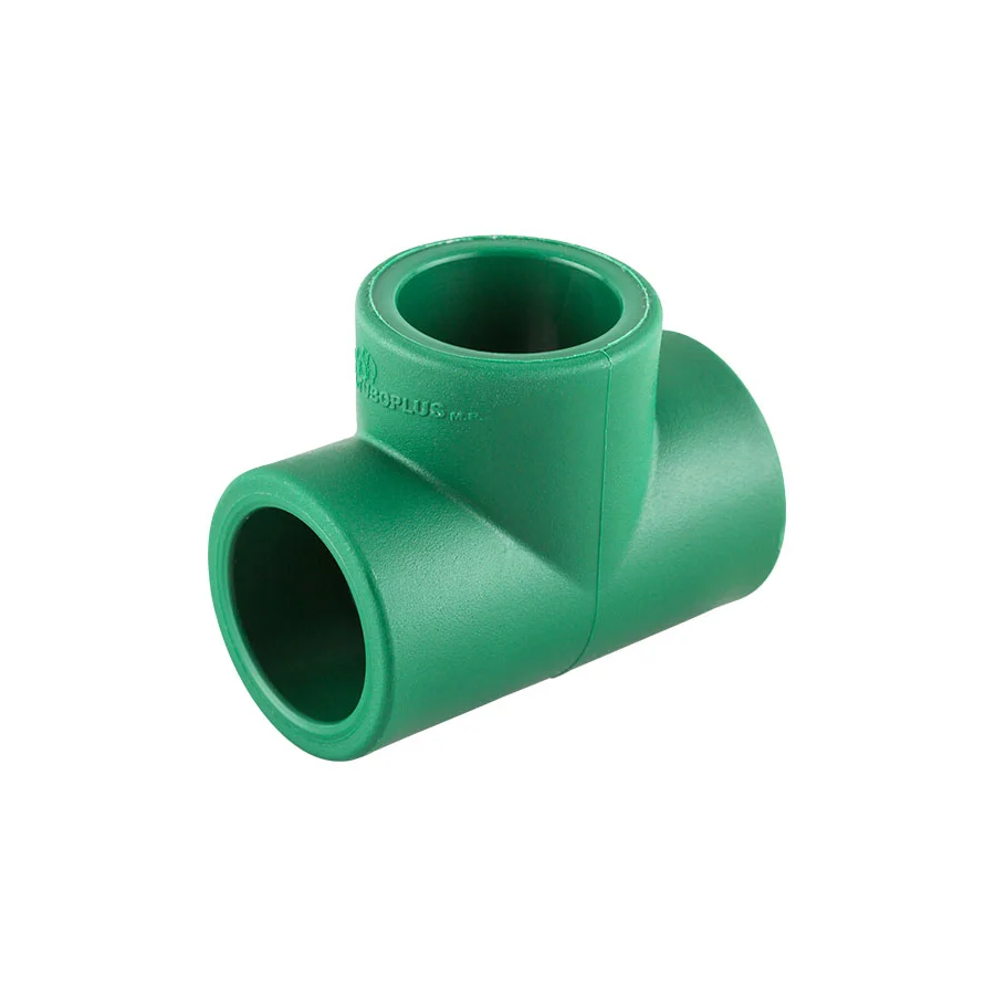 Tee PP-R verde Tuboplus