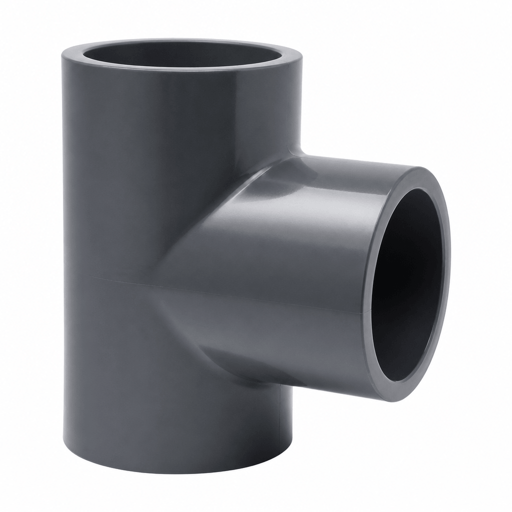 Tee PVC hidráulico cédula 80