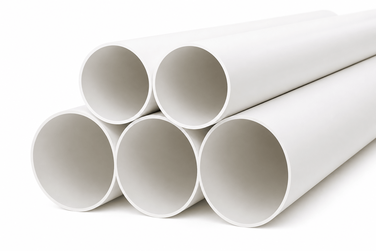 Tubería PVC hidráulico de diámetro grande