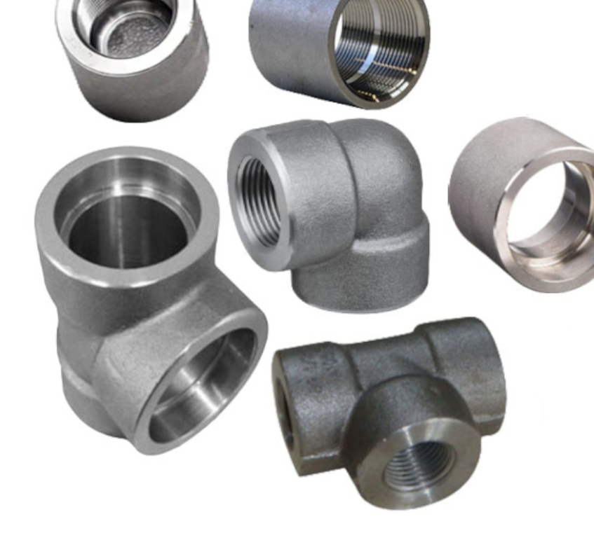 Conexiones de acero forjado roscadas y S.W. 3000 y 6000 lb